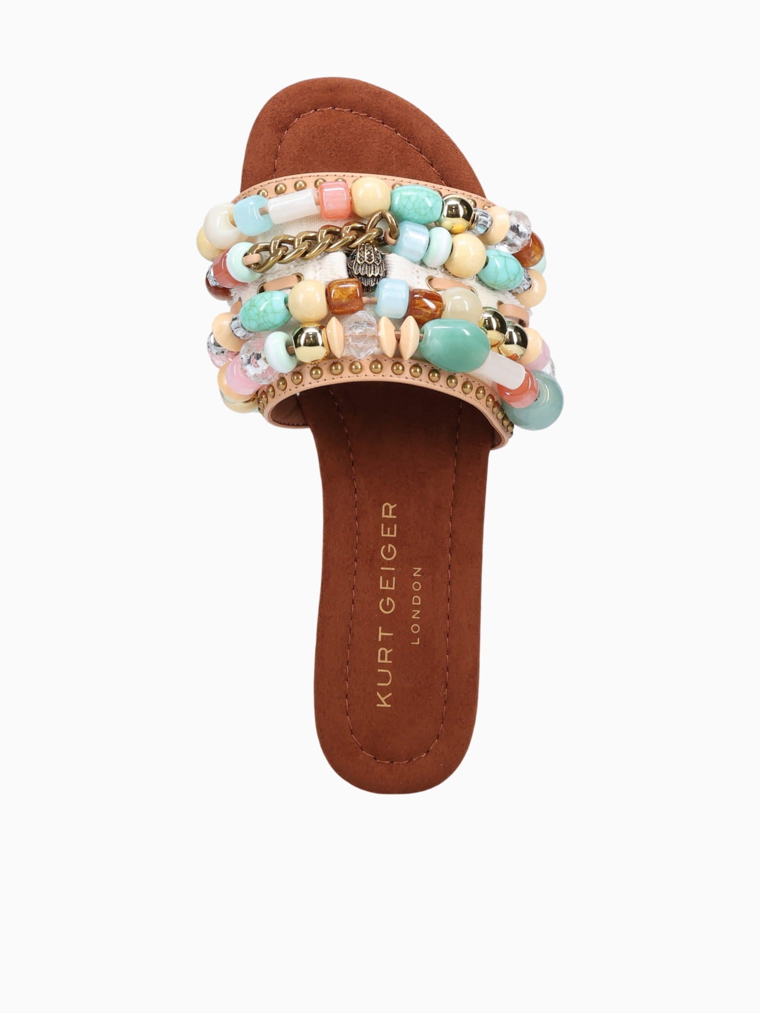 Southbank Beaded Flat Cream Combo Fa Lea White Multi / 5 / M