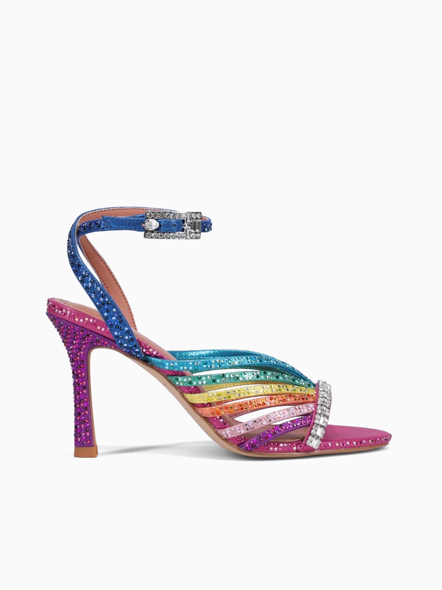 Crystal Strappy Sandal Multi Other fabri Multi / 5 / M