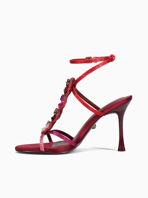 Kiss Sandal Pink Combo Fabric Pink Multi / 5 / M