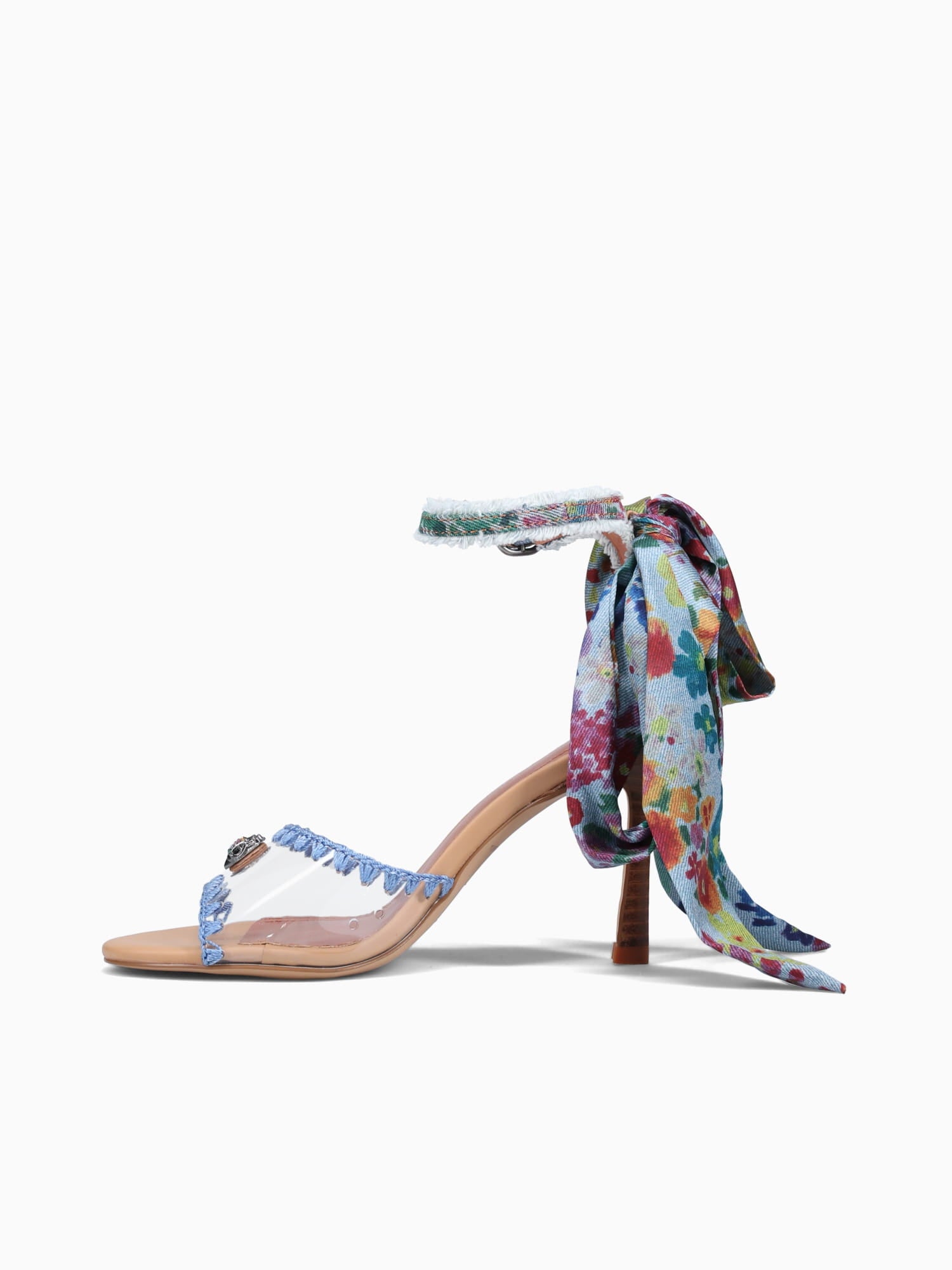 Vinyl Scarf Sandal Blue Pal c otherprint Multi / 5 / M
