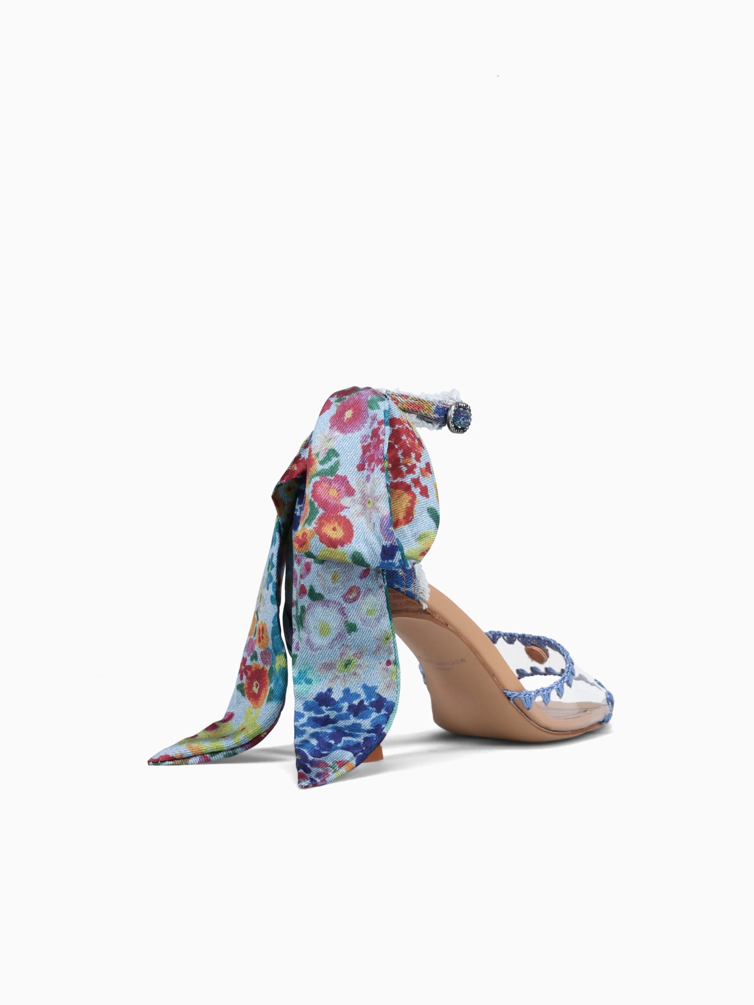 Vinyl Scarf Sandal Blue Pal c otherprint Multi / 5 / M