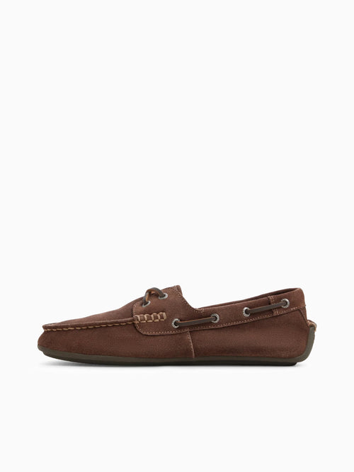 Orland 2eye Choco Brown Suede Brown / 7 / M