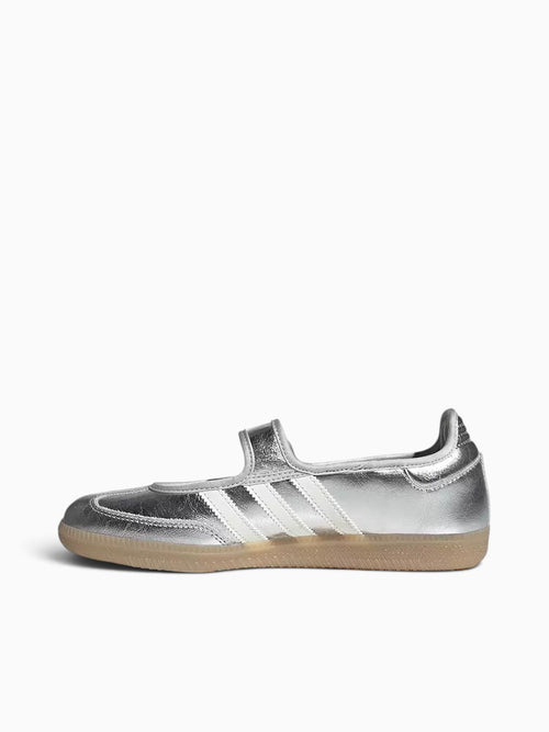 Samba Jane W Silver White leather Silver / 5 / M