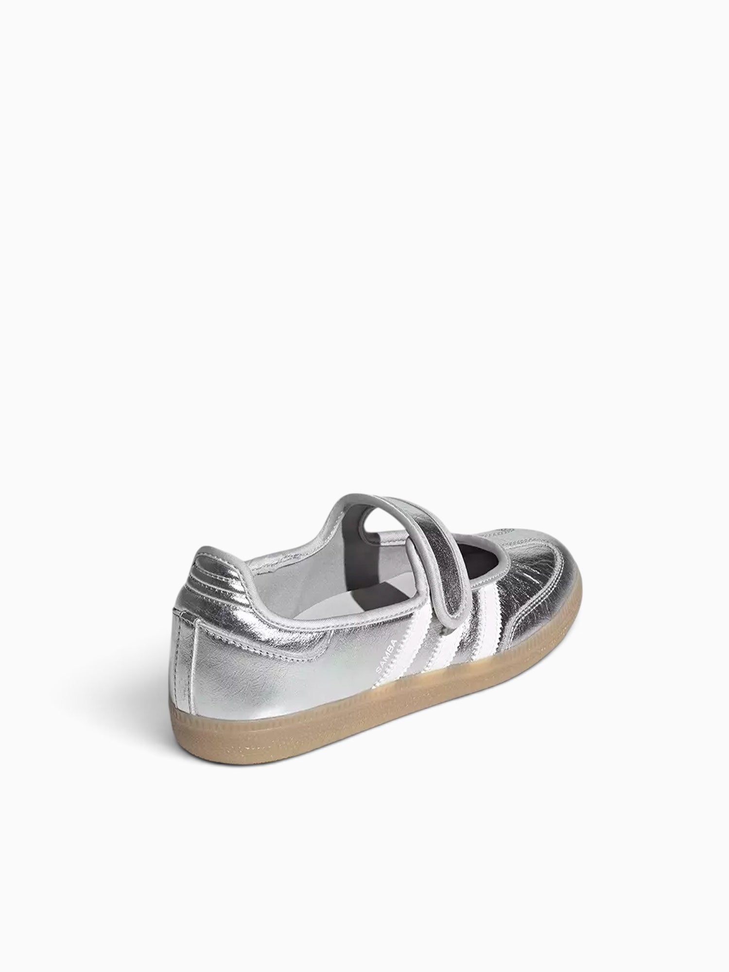 Samba Jane W Silver White leather Silver / 5 / M