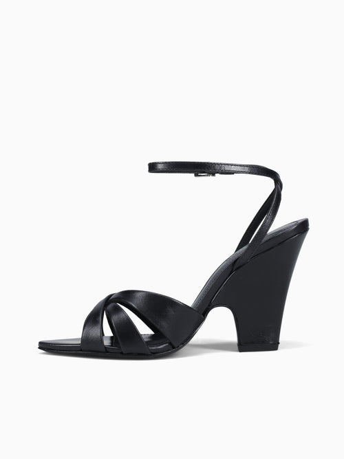 Senna Black Heritage Leather Black / 5 / M