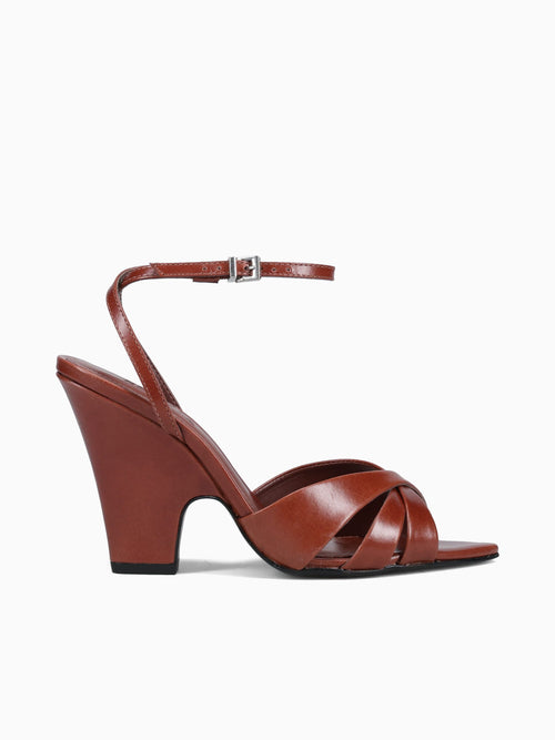 Senna Warm Toffee Heritage Leather Brown / 5 / M