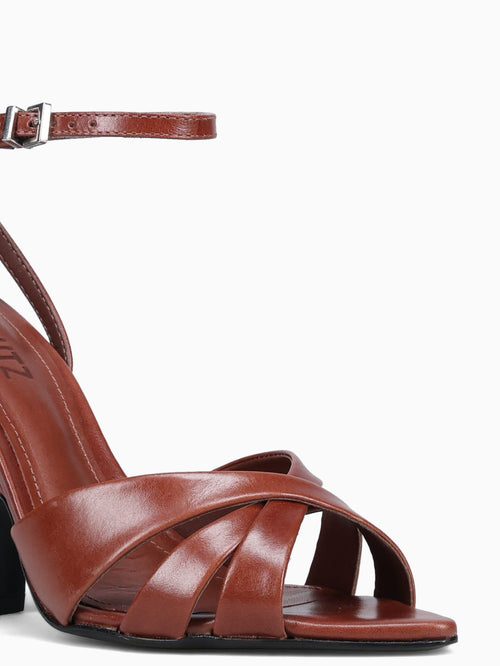 Senna Warm Toffee Heritage Leather Brown / 5 / M