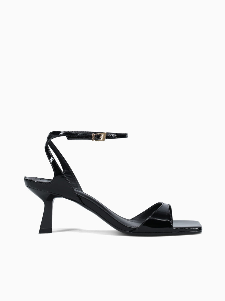 Selena Black Verniz Soft Black / 5 / M