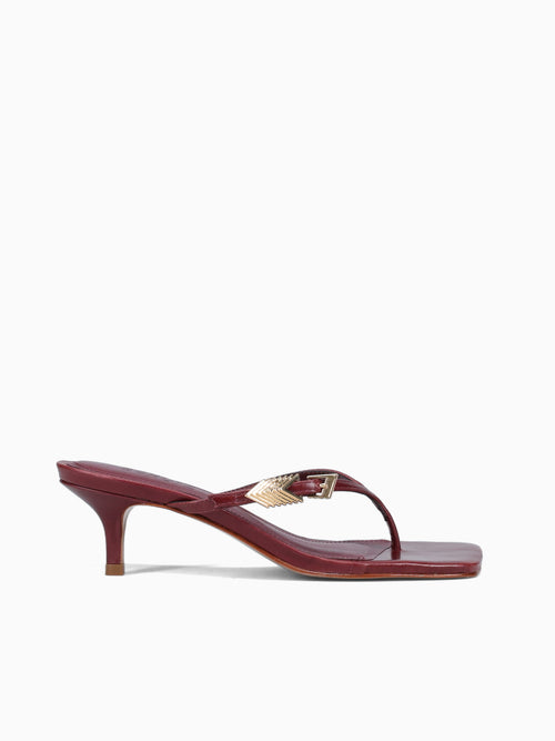 September Wine Berry  Heritage Leather Wine / 5 / M
