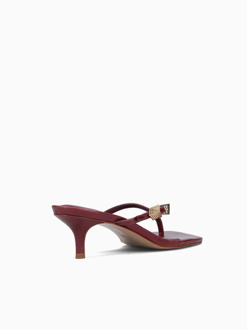 September Wine Berry  Heritage Leather Wine / 5 / M