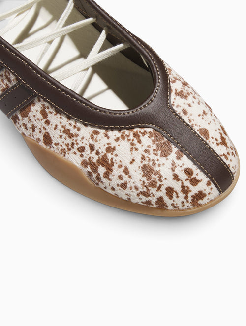 Taekwondo Mei Ballet W White Brown lea White / 5 / M