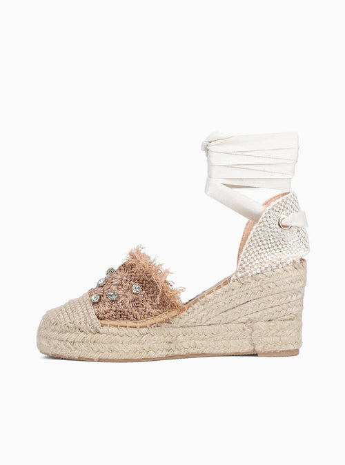 Laurin 15 Marron Rafia Brown / 5 / M