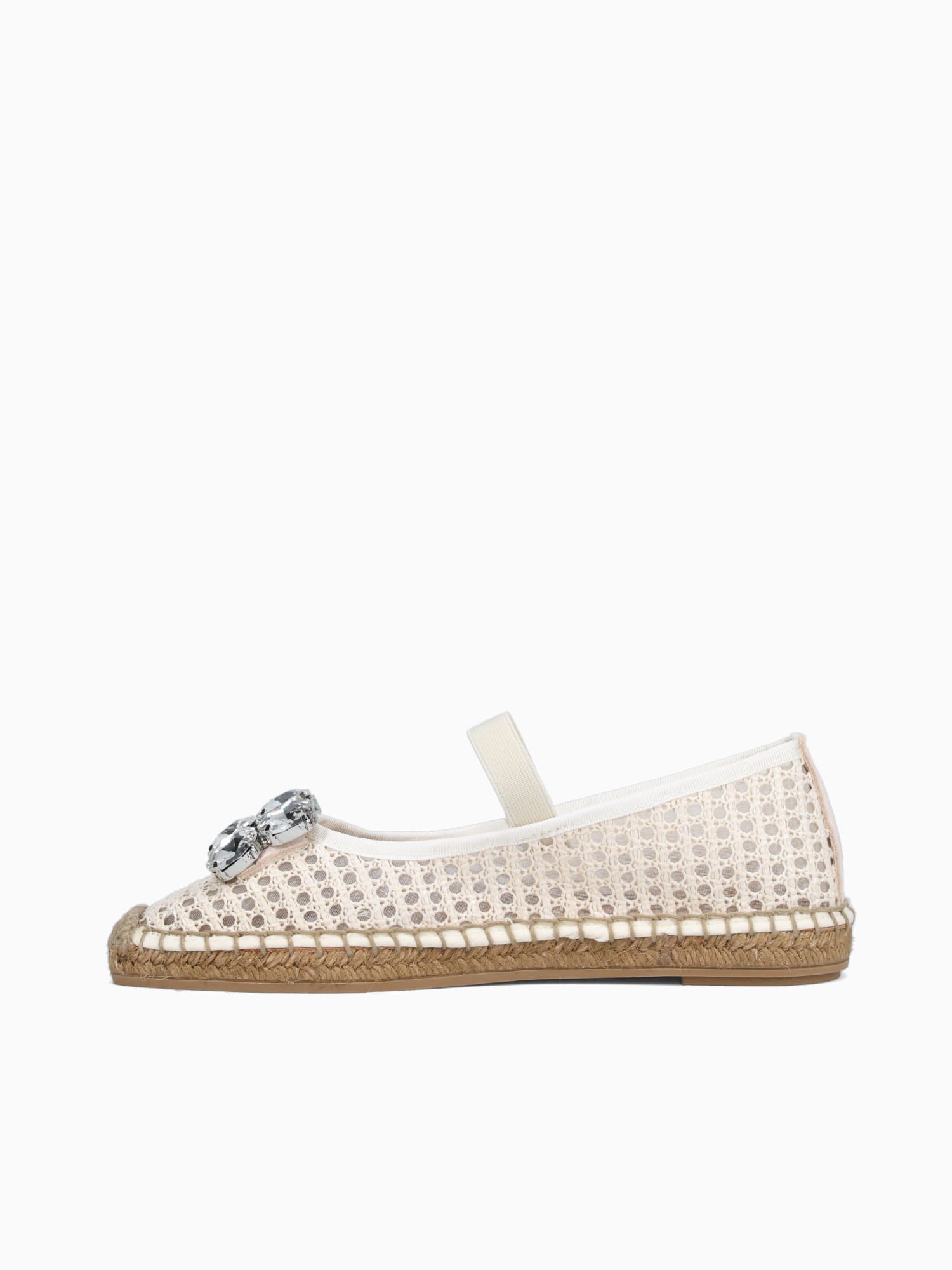 Carol 26 Beige Raffia Beige / 5 / M
