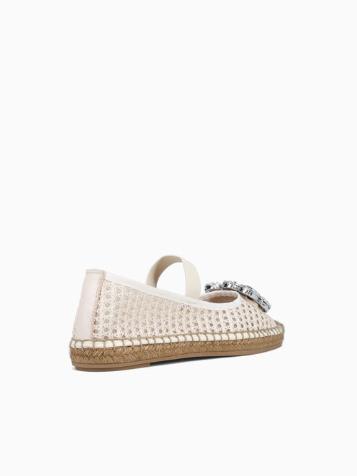 Carol 26 Beige Raffia Beige / 5 / M