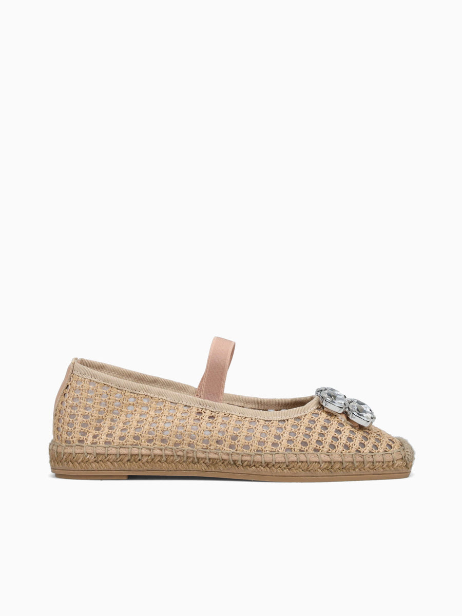 Carol 26 Marron Raffia Brown / 5 / M