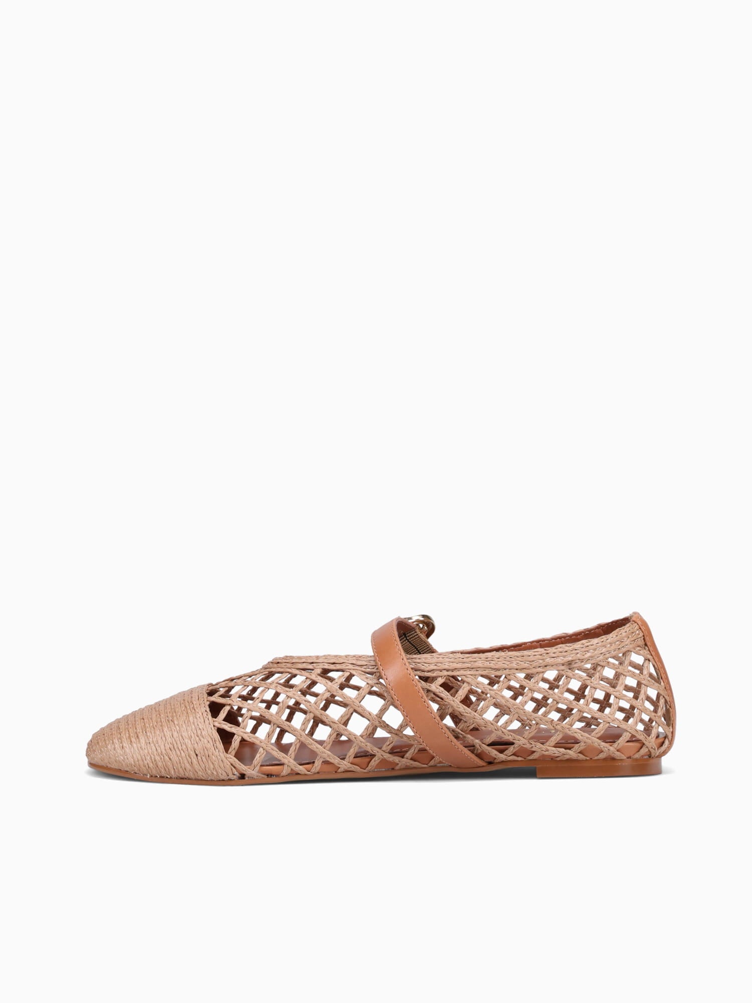 Amira Chestnut Rafia Torino Tan / 5 / M