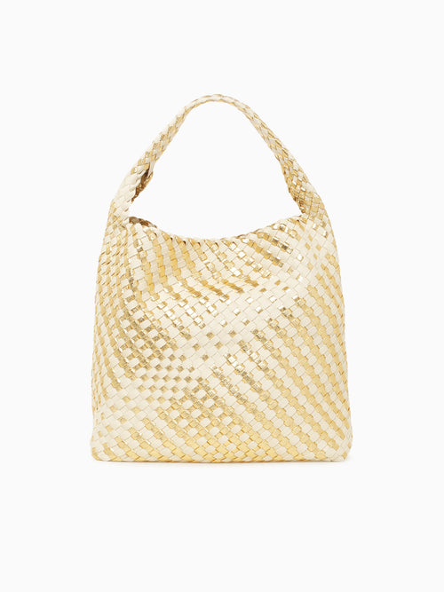 Ellery Shoulder Bag Gold Ivory Gold