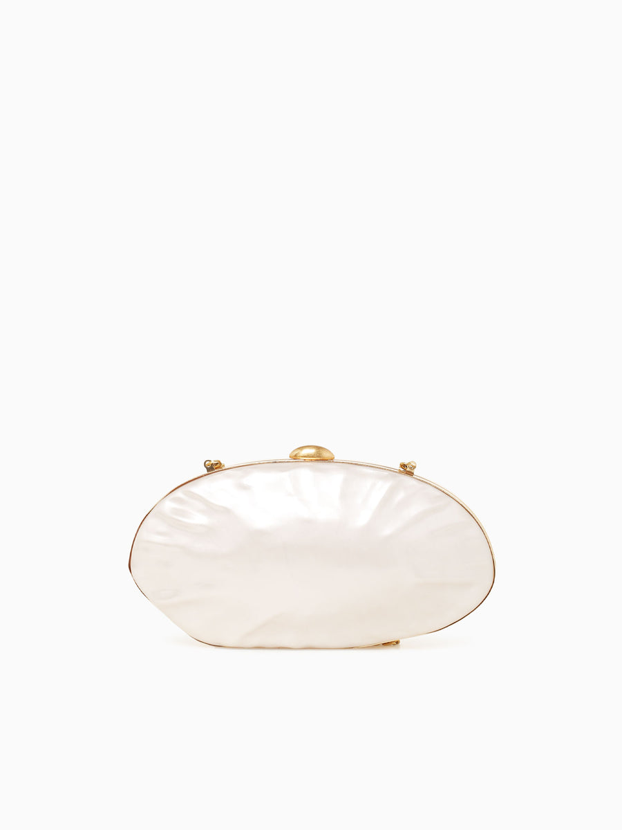 Shell Box Bag Beige Beige