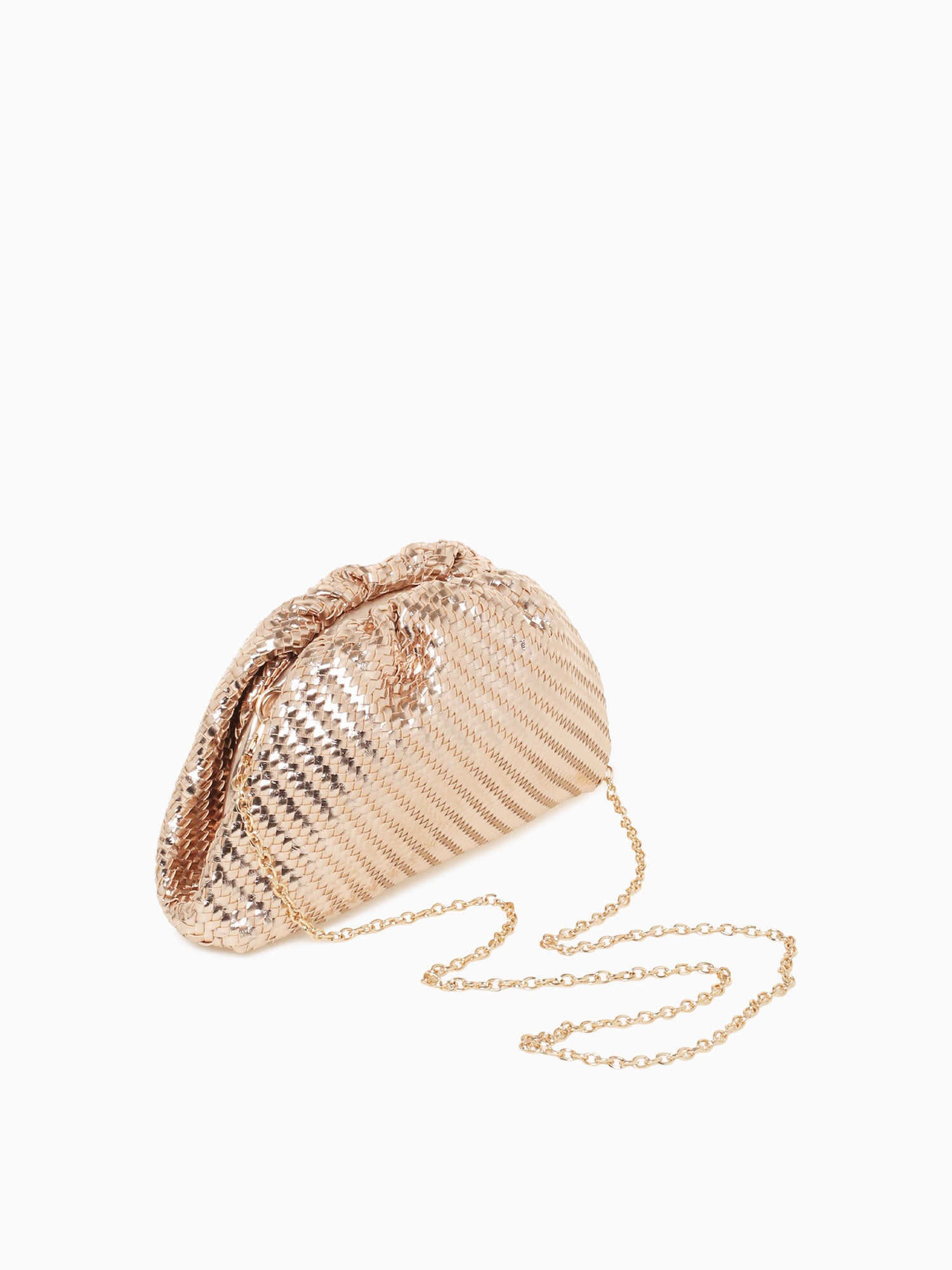 Riley Clutch Champagne Gold