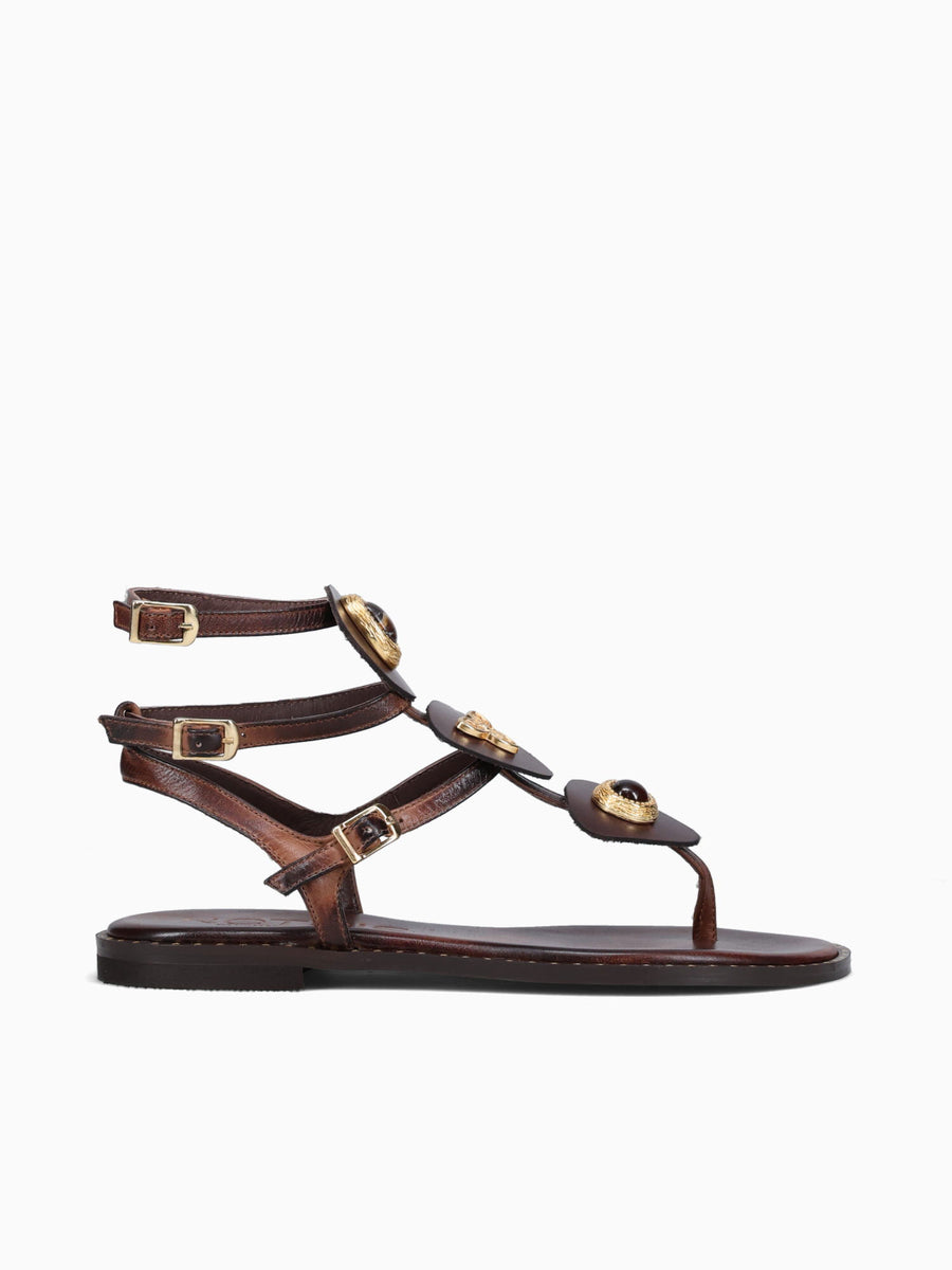 Kaelyn Chocolate Leather Brown / 36 / M