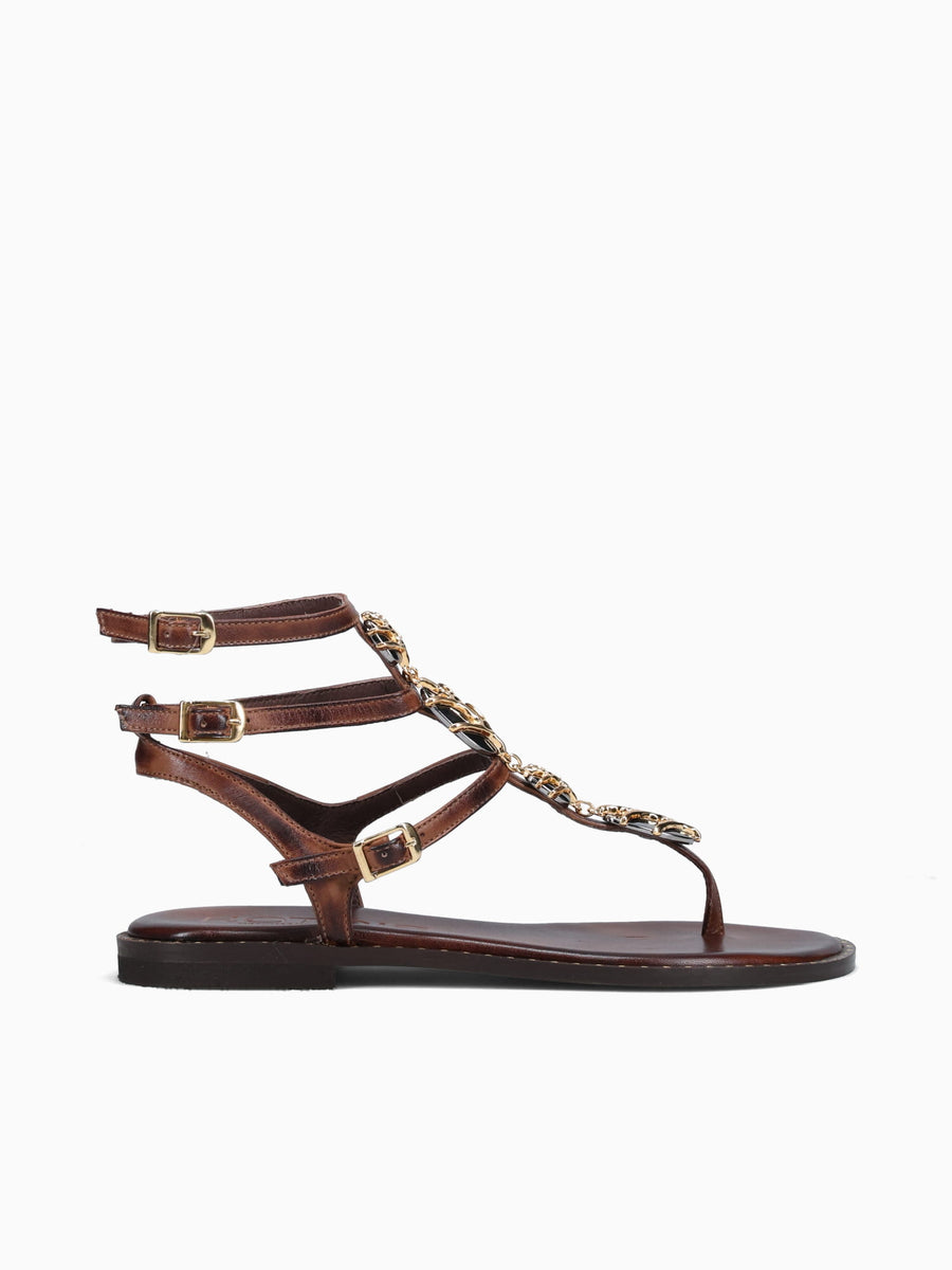 Kait Chocolate Leather Brown / 36 / M