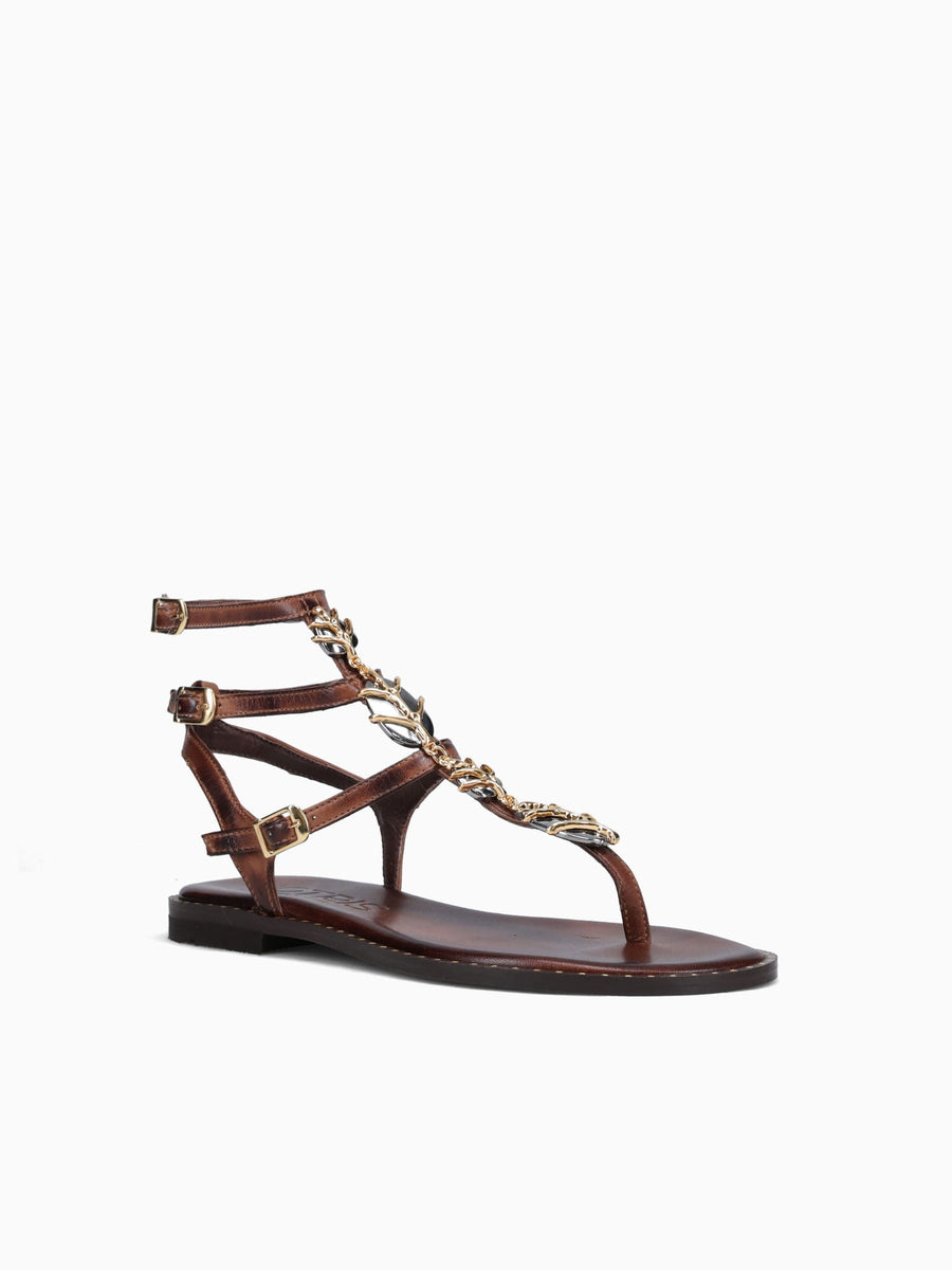 Kait Chocolate Leather Brown / 36 / M