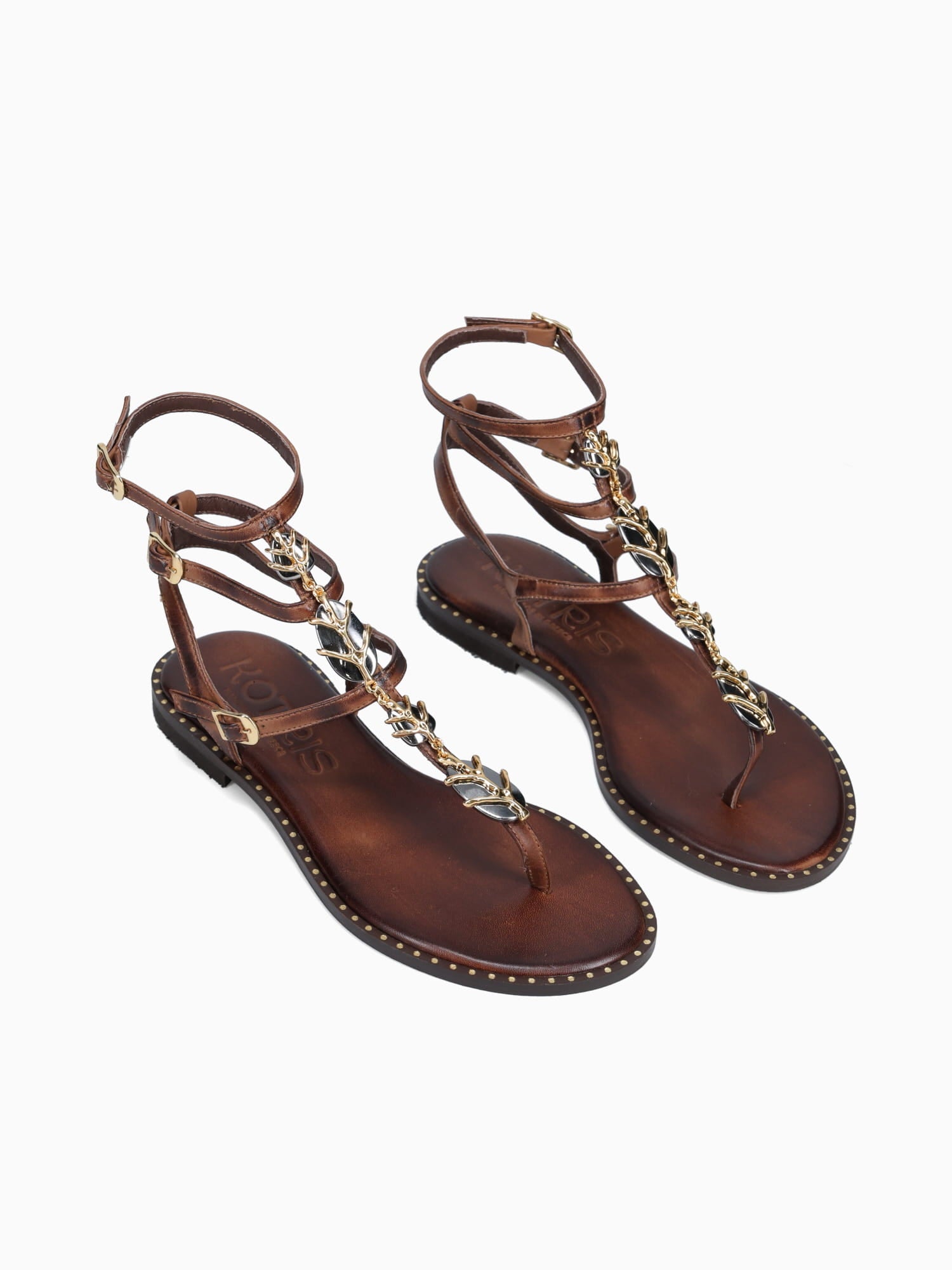 Kait Chocolate Leather Brown / 36 / M