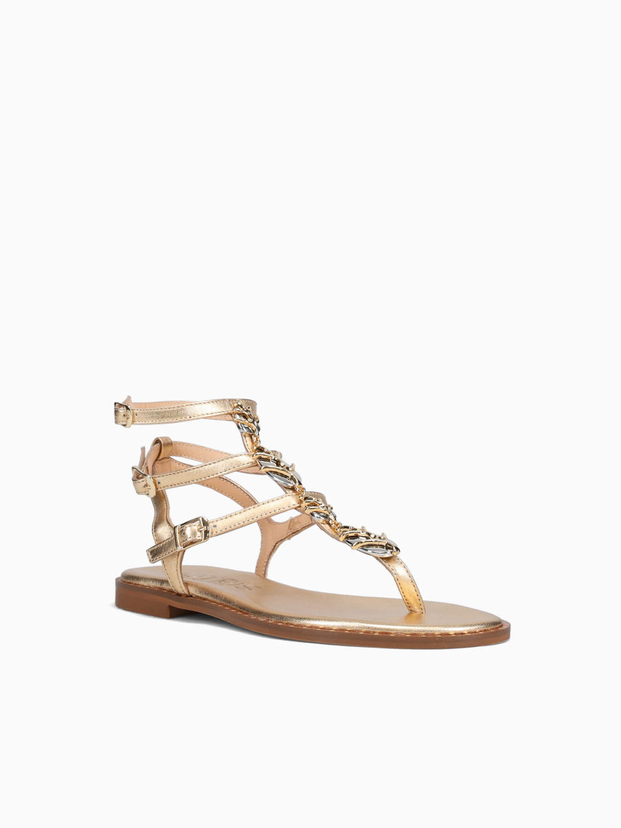 Kait Gold Leather Gold / 36 / M