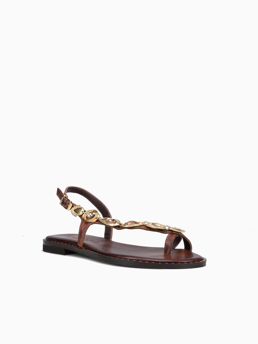 Kaia Chocolate Leather Brown / 36 / M