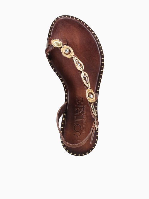 Kaia Chocolate Leather Brown / 36 / M