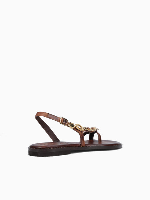 Kaia Chocolate Leather Brown / 36 / M