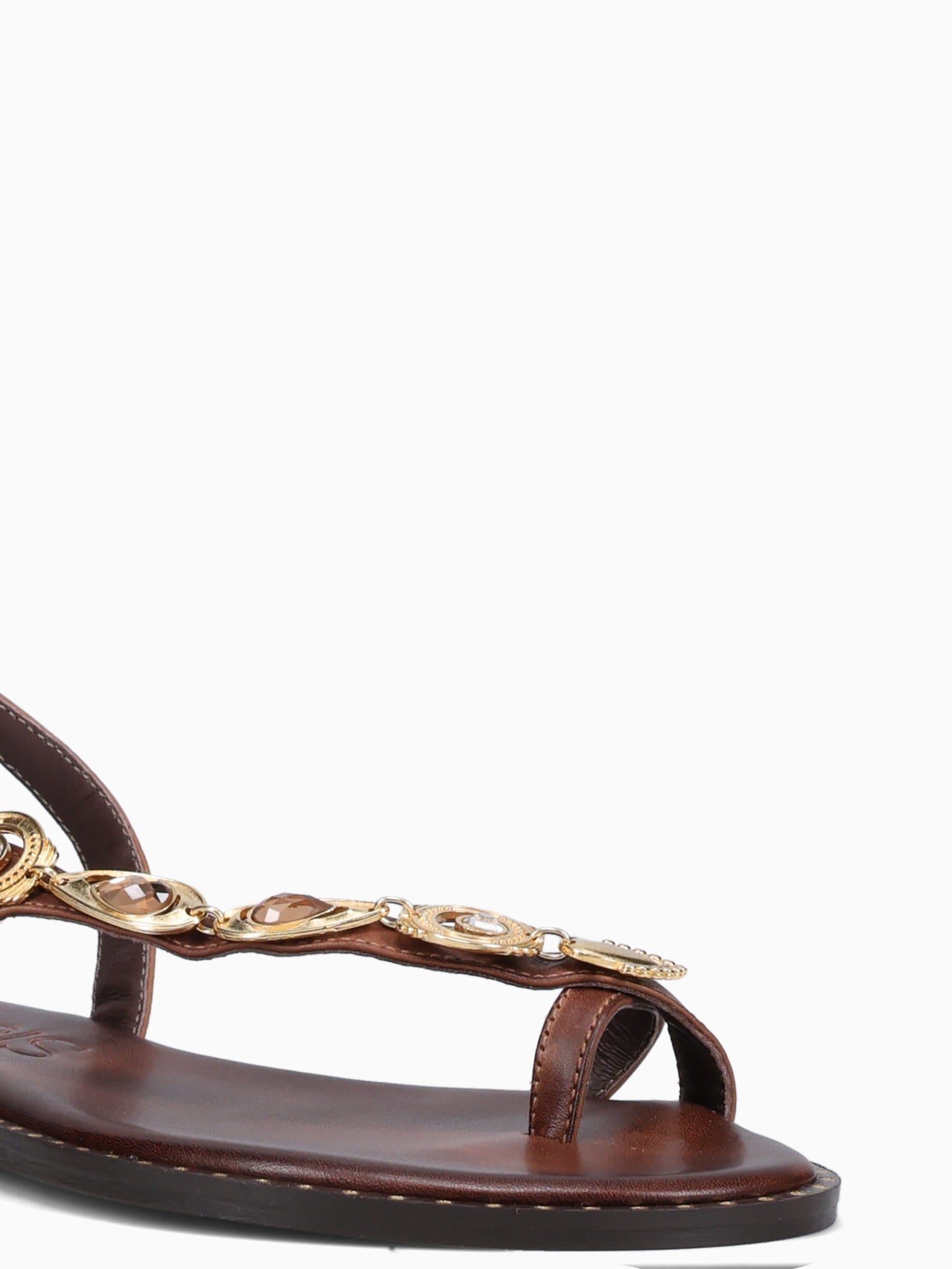 Kaia Chocolate Leather Brown / 36 / M
