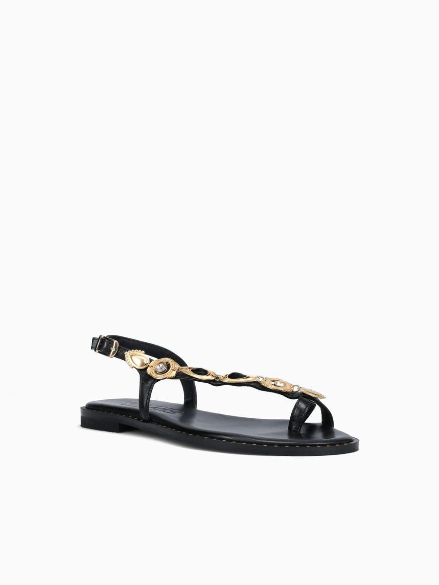 Kaia Black Leather Black / 36 / M