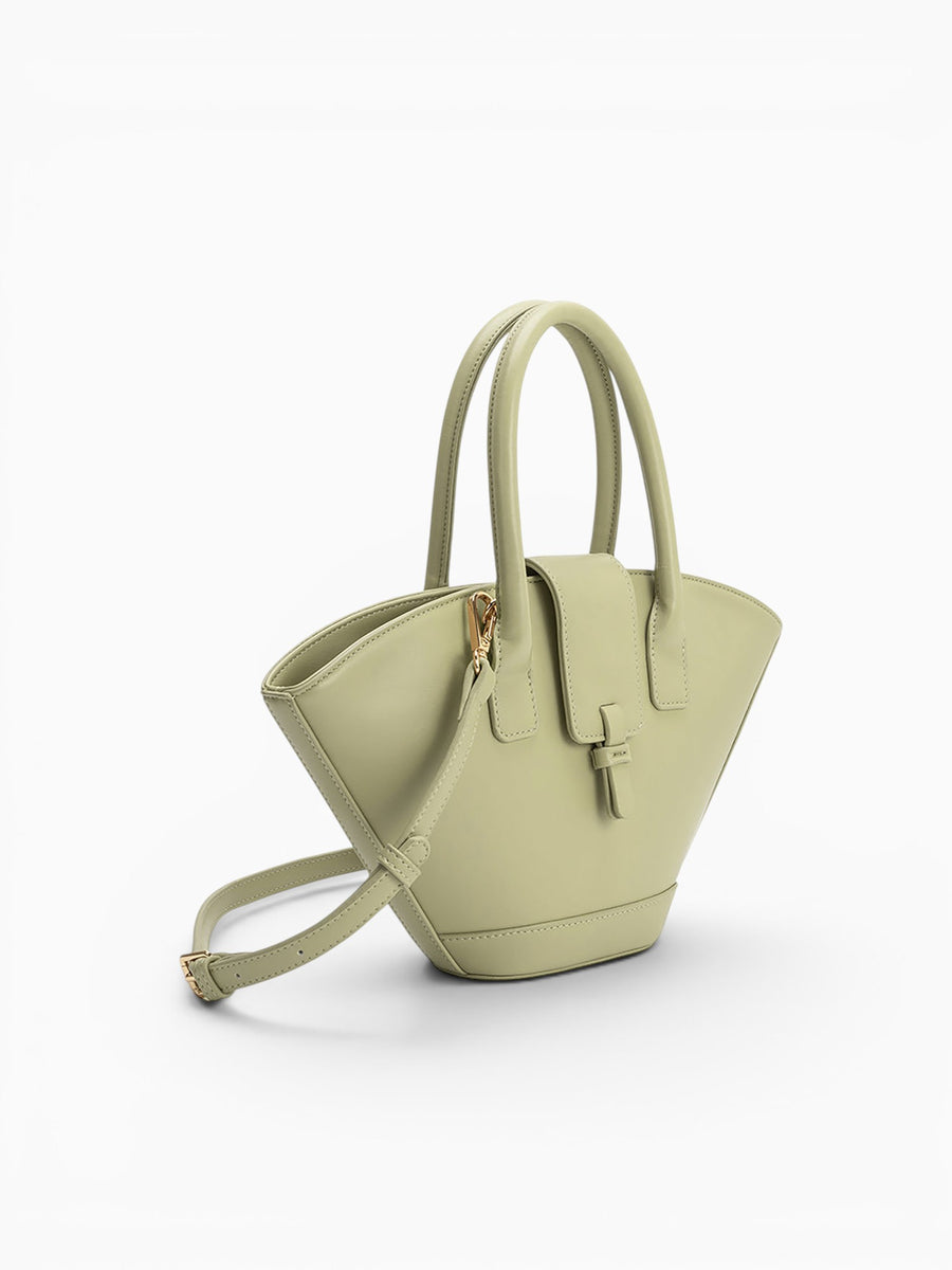 Violet Tote Mint Light Green