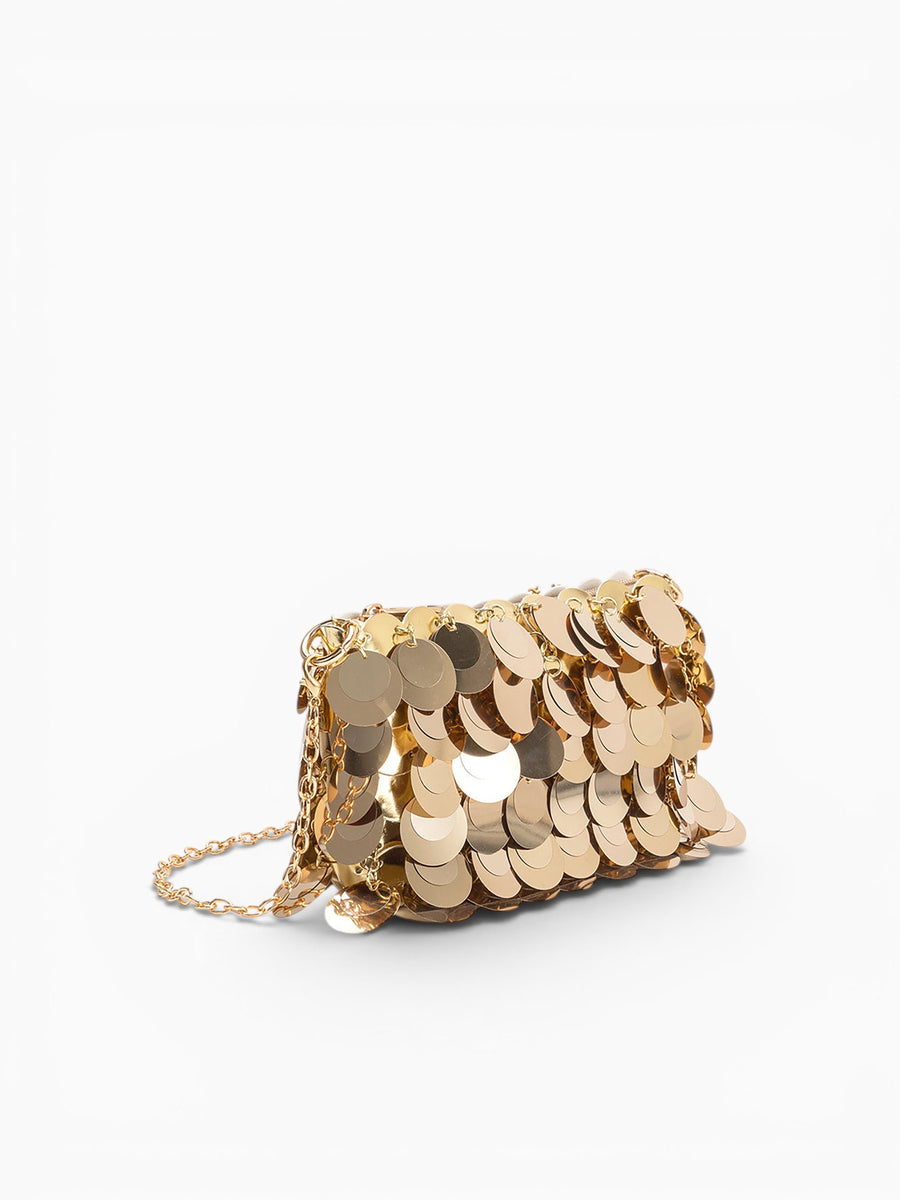 Gillie Clutch Gold Gold