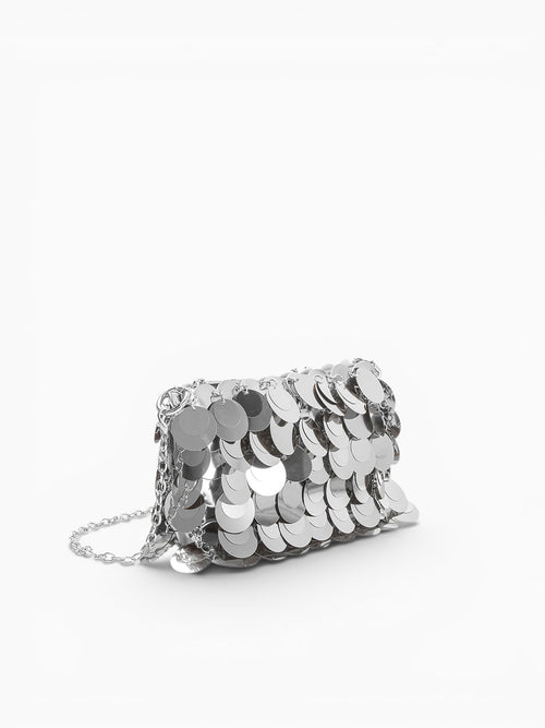 Gillie Clutch Silver Silver