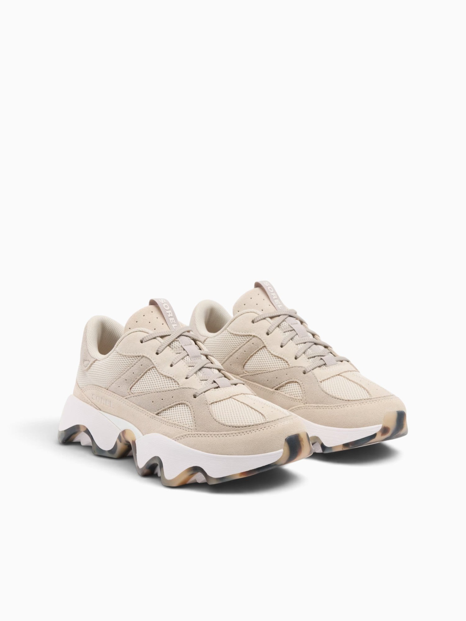 Kinetic Array Fawn Sea salt mesh Suede Off White / 5 / M