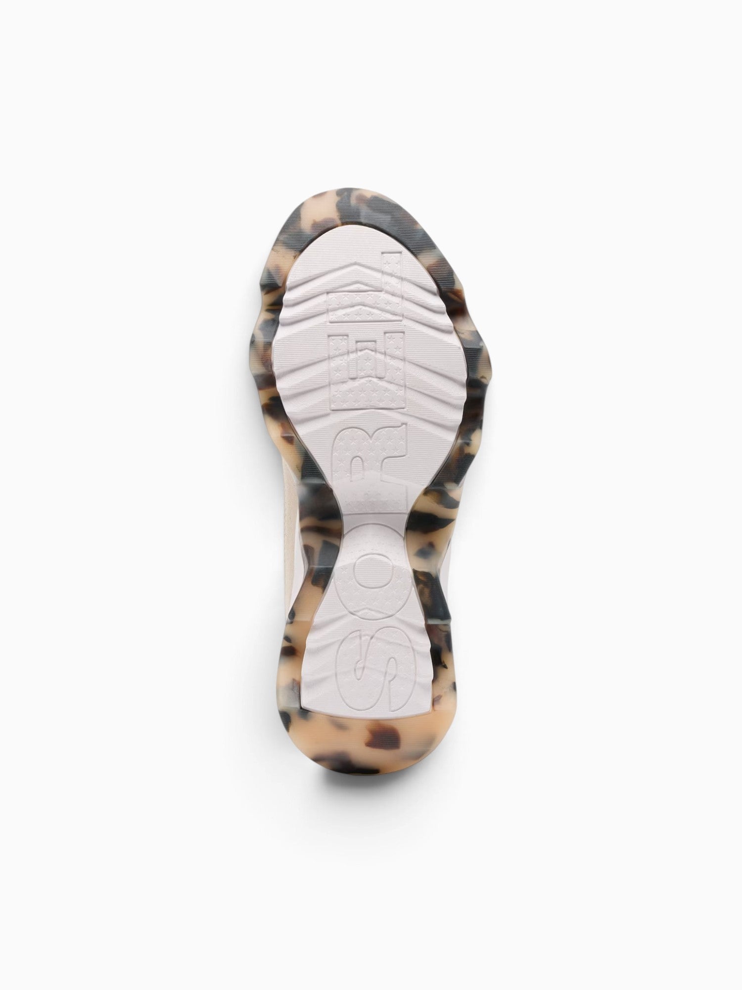 Kinetic Array Fawn Sea salt mesh Suede Off White / 5 / M