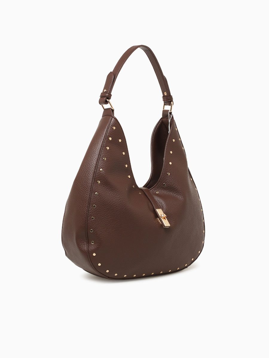 Olivia Shoulder Bag Chocolate Brown