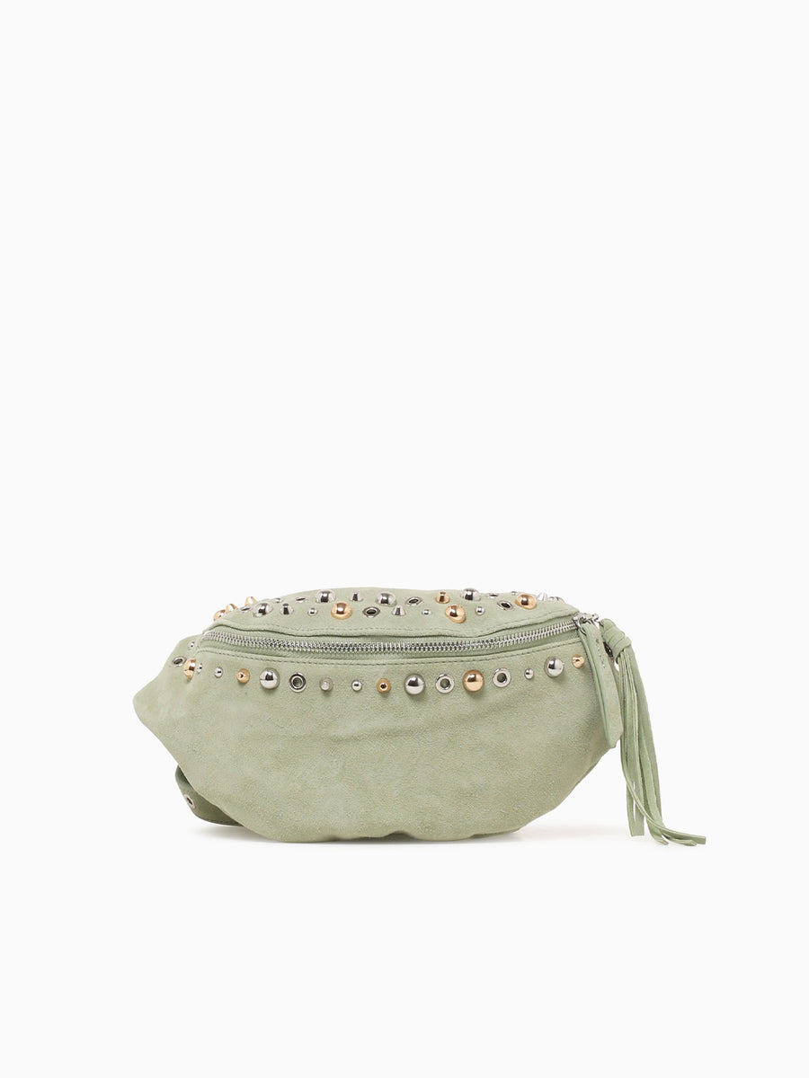 Star Belt Bag Sage Light Green