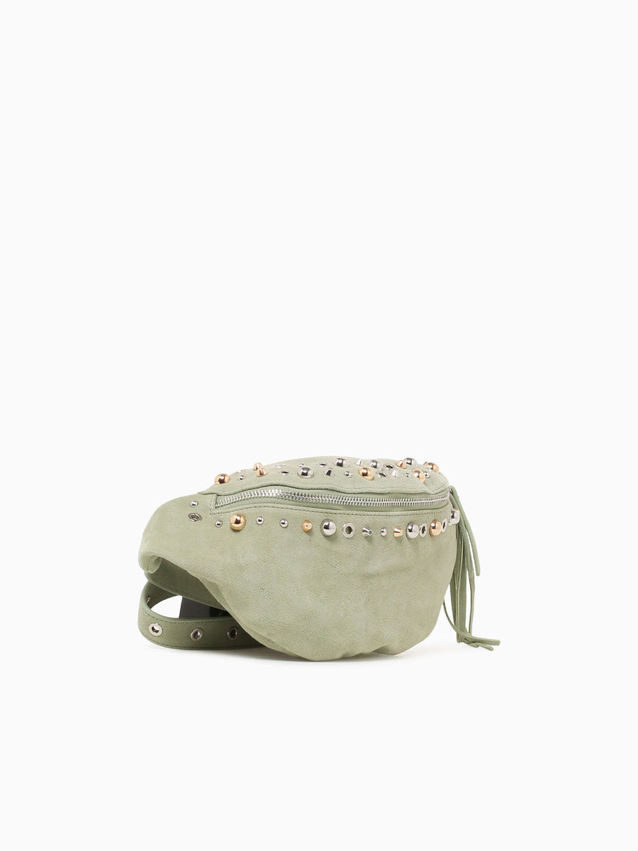 Star Belt Bag Sage Light Green