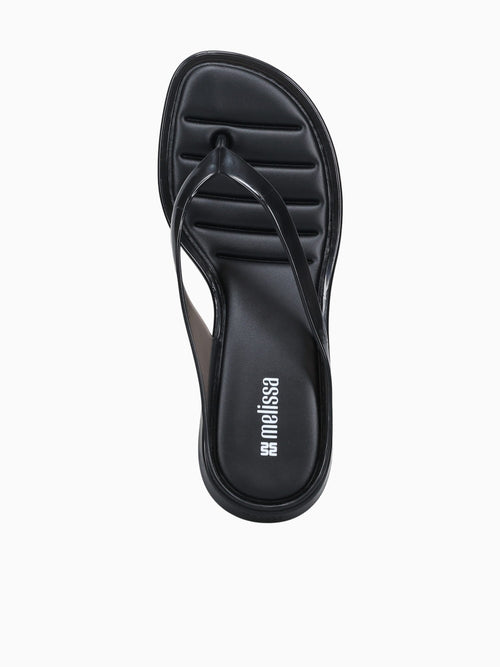 Flip Flop Kitten Heel Black Jelly Black / 5 / M