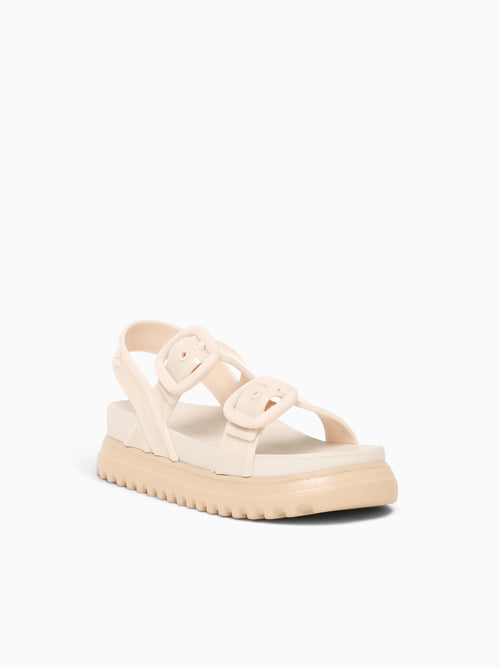 Cozy Sandal Platform Beige Jelly Beige / 5 / M