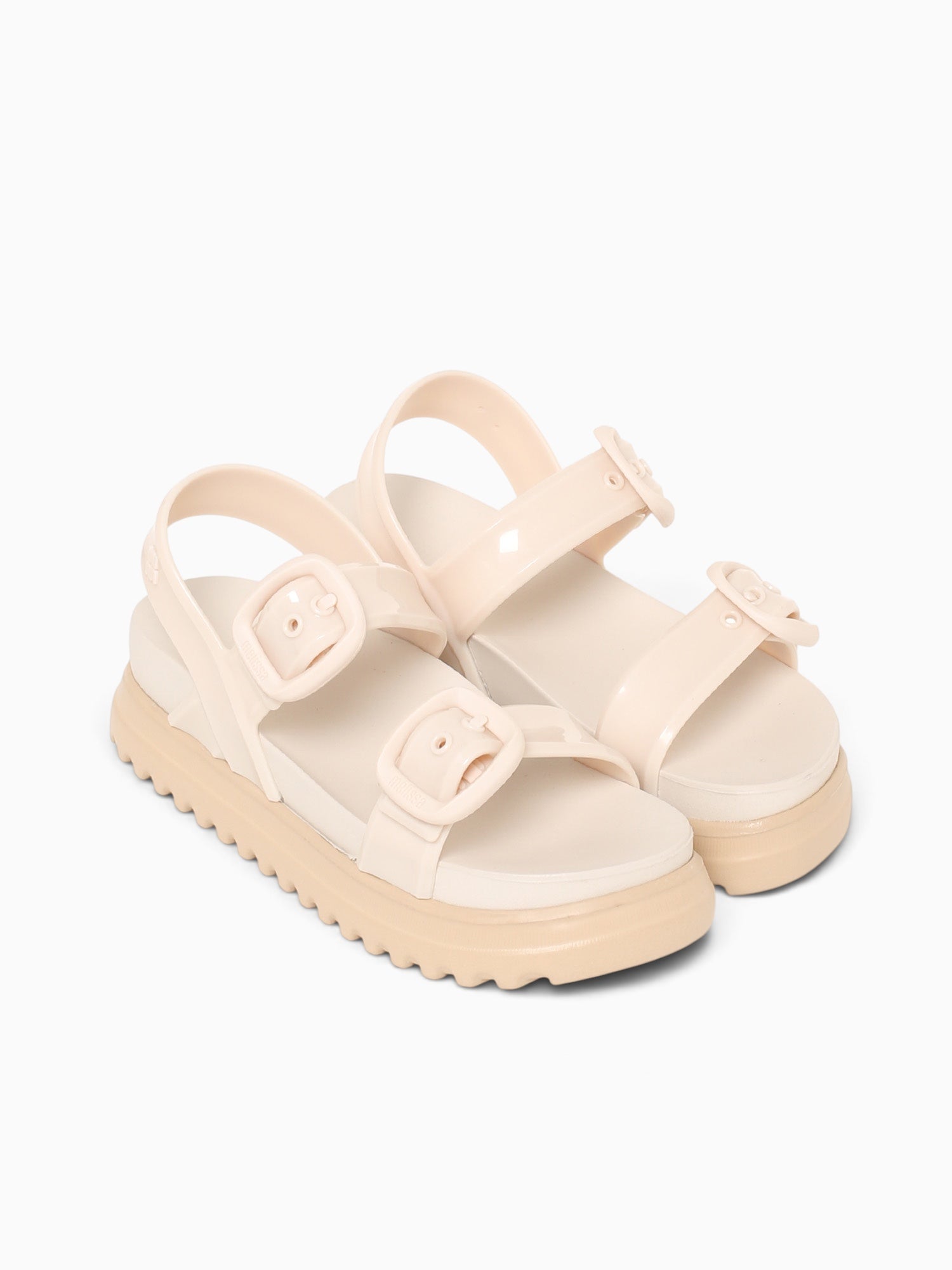 Cozy Sandal Platform Beige Jelly Beige / 5 / M