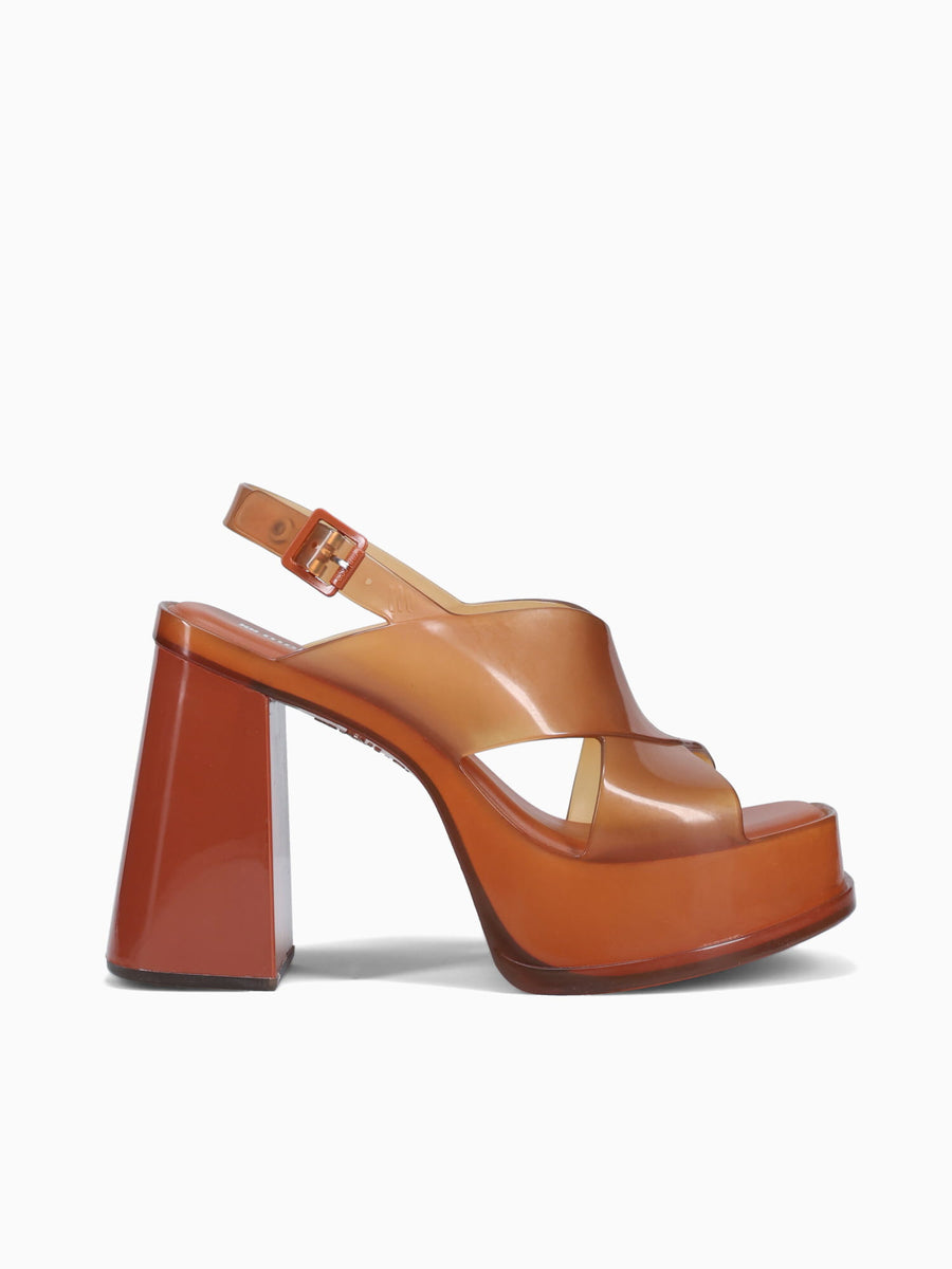 Dance Heel Brown Jelly Brown / 5 / M