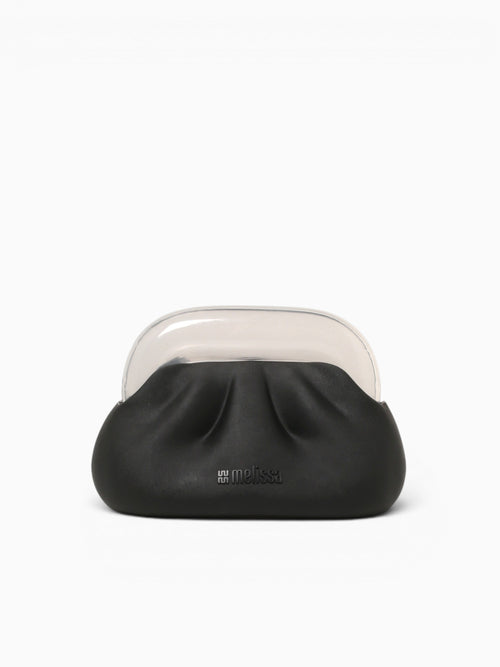 Glass Bag Black Clear jelly Black