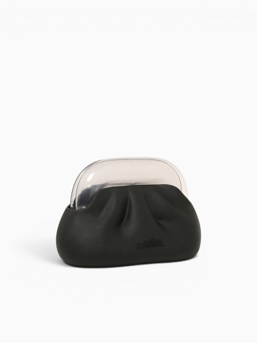 Glass Bag Black Clear jelly Black