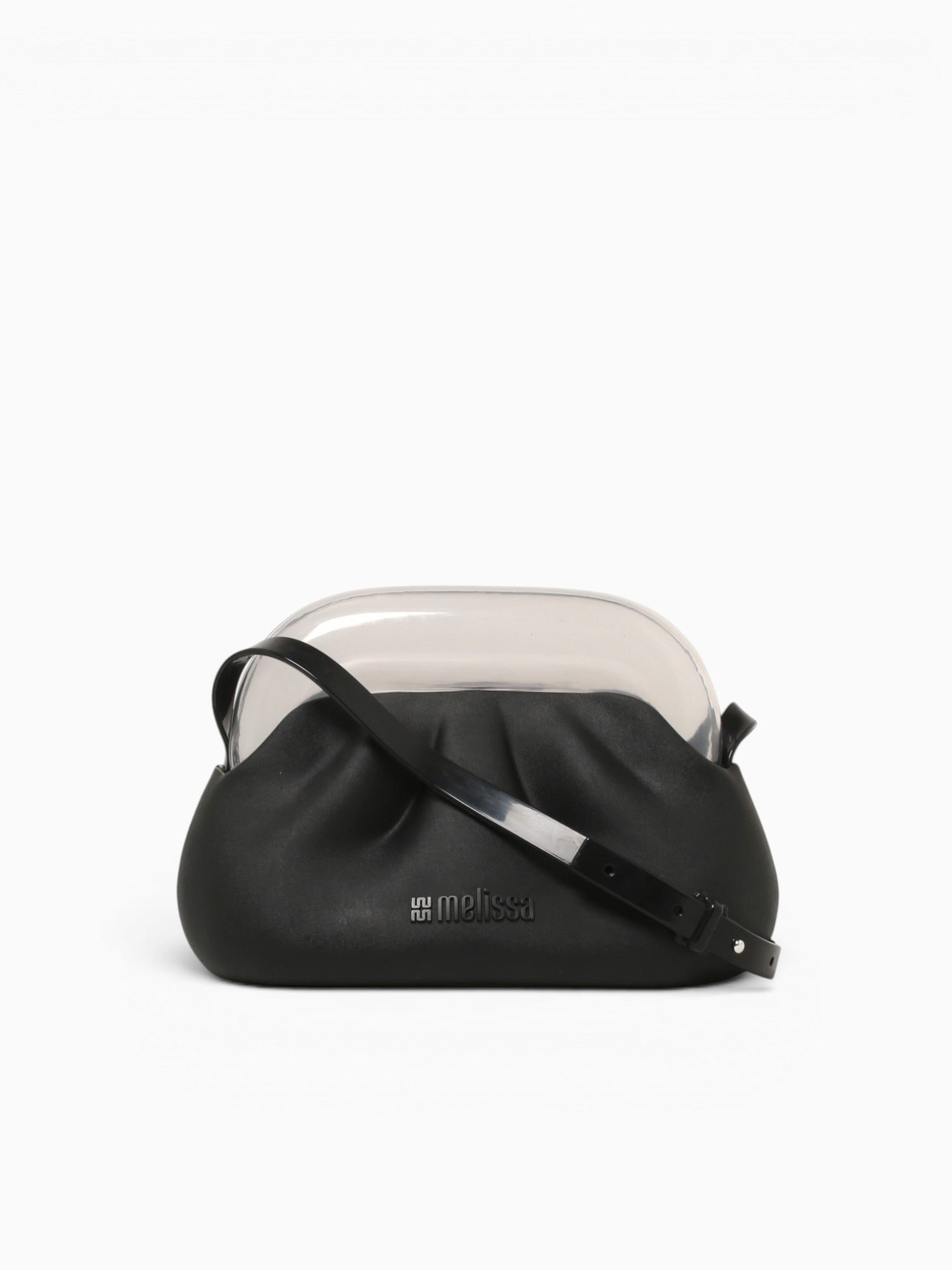 Glass Bag Black Clear jelly Black
