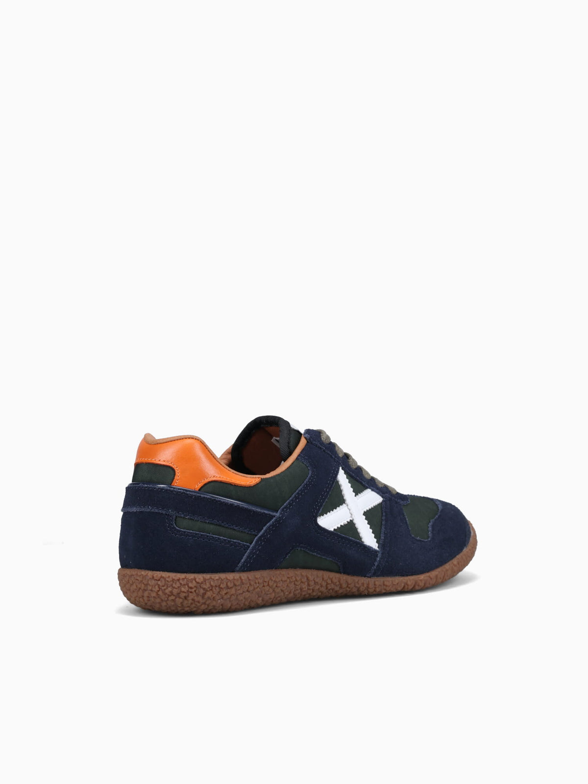 Goal Navy Verde Naranja suede Fabric Navy / 40 / M