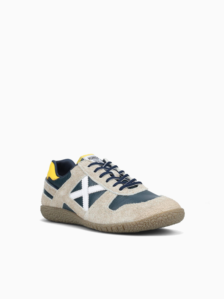 Goal Beige Gris Amarillo suede Fabric Beige / 40 / M
